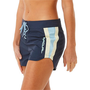 2024 Rip Curl Womens Block Party Hi Waist Boardshorts 013WBO - Navy